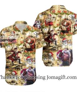 Amazing Pirate Santa Claus Unisex Hawaiian Shirt