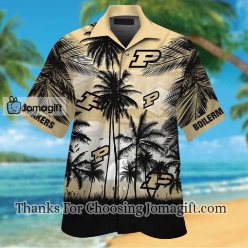 [Amazing] Purdue Boilermakers Tropical Hawaiian Shirt Gift
