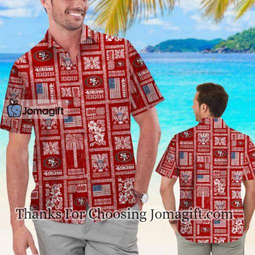 [Amazing] San Francisco 49Ers Tropical Aloha Hawaiian Shirt Gift