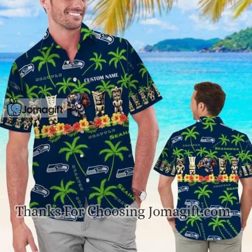 [Amazing] Seattle Seahawks Personalized Hawaiian Shirt Gift