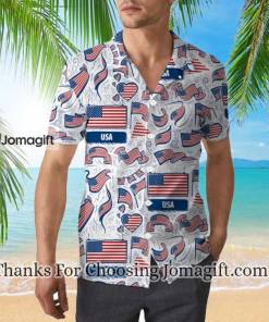 American Flag Aloha Hawaiian Shirt 2