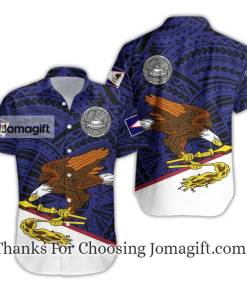 American Samoa Eagle Hawaiian Shirt 1