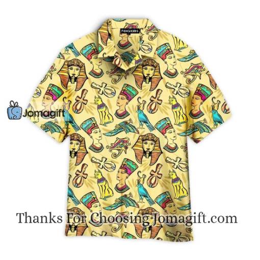 Ancient Egypt Classic Flash Tattoo Style Hawaiian Shirt
