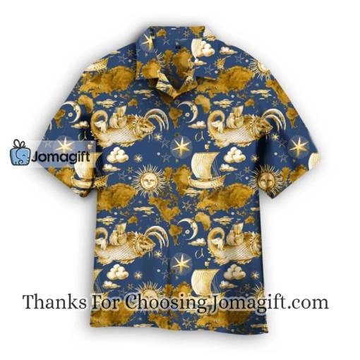 Ancient Sea Pirates Seamless Hawaiian Shirt