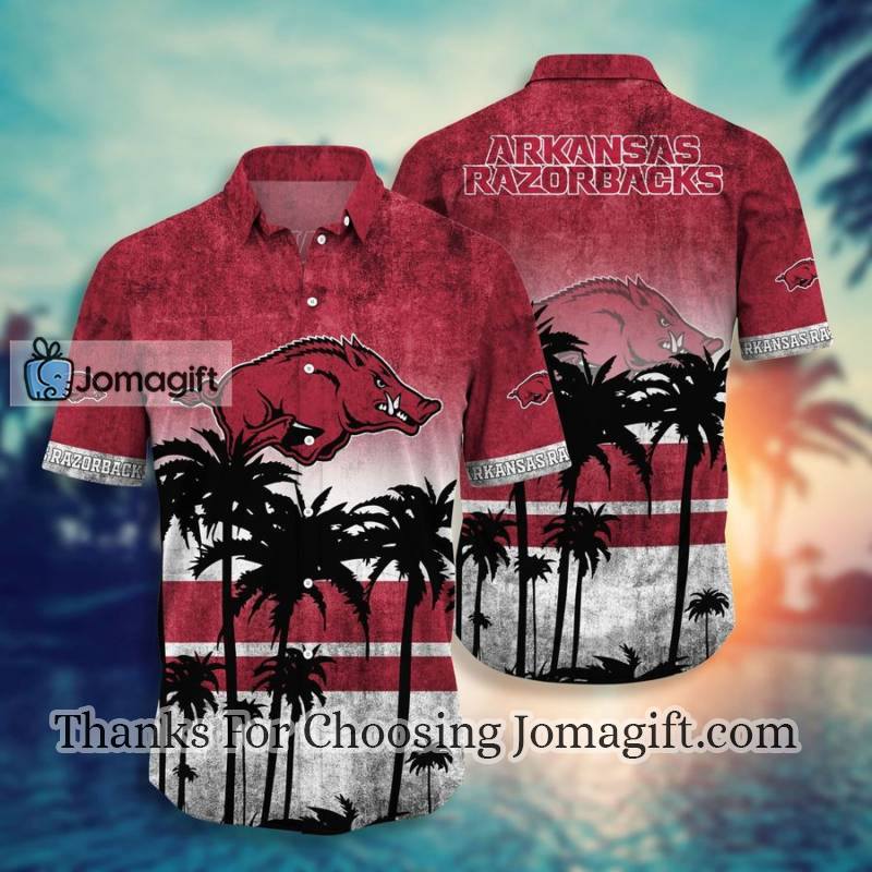 Arkansas Razorbacks Ncaa Hawaiian Shirt Gift 1