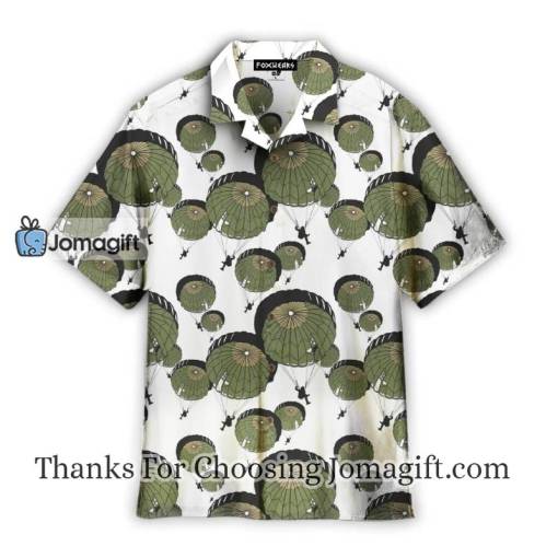 Army Parachute Hawaiian Shirt