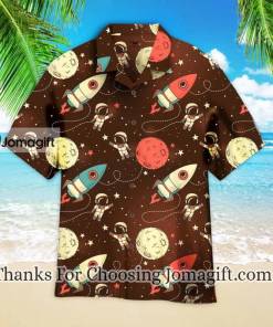 Astronaut Planet Galaxy Hawaiian Shirt 2