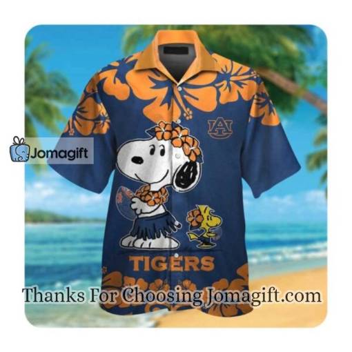 Auburn Tigers Snoopy Hawaiian Shirt Gift