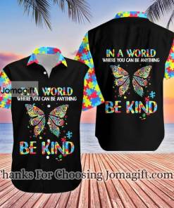 Autism Be Kind Hawaiian Shirt 2