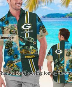 [Available Now] Green Bay Packers Baby Yoda Personalized Hawaiian Shirt For Men And Women