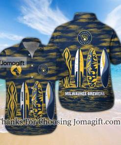 [Available Now] Milwaukee Brewers Hawaiian Shirt Gift