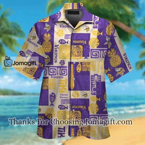[Available Now] Minnesota Vikings Hawaiian Shirt Gift