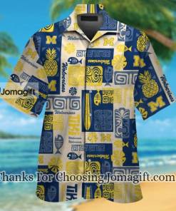 [Available Now] Ncaa Michigan Wolverines Hawaiian Shirt Gift