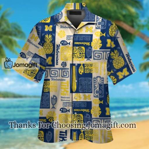 [Available Now] Ncaa Michigan Wolverines Hawaiian Shirt Gift