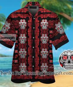 [Available Now] Nebraska Cornhuskersskull Hawaiian Shirt Gift