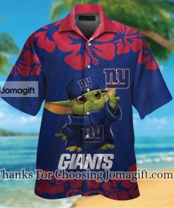 [Available Now] New York Giants Baby Yoda Hawaiian Shirt Gift