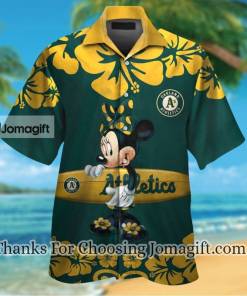 [Available Now] Oakland Athletics Minnie Mouse Hawaiian Shirt Gift