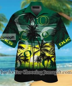 [Available Now] Oregon Ducks Tropical Hawaiian Shirt Gift