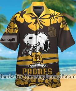 [Available Now] San Diego Padres Snoopy Hawaiian Shirt Gift