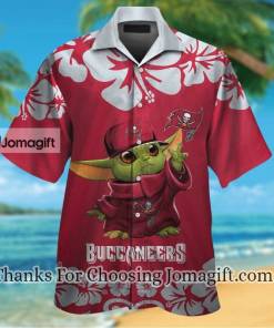 [Available Now] Tampa Bay Buccaneers Baby Yoda Hawaiian Shirt Gift