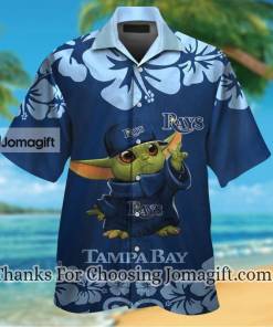 Available Now Tampa Bay Rays Baby Yoda Hawaiian Shirt Gift