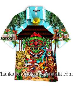 Awesome Colorful Tiki Bar Hawaiian Shirt 1