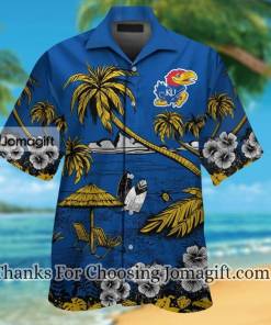 [Awesome] Kansas Jayhawks Hawaiian Shirt For Men And Women