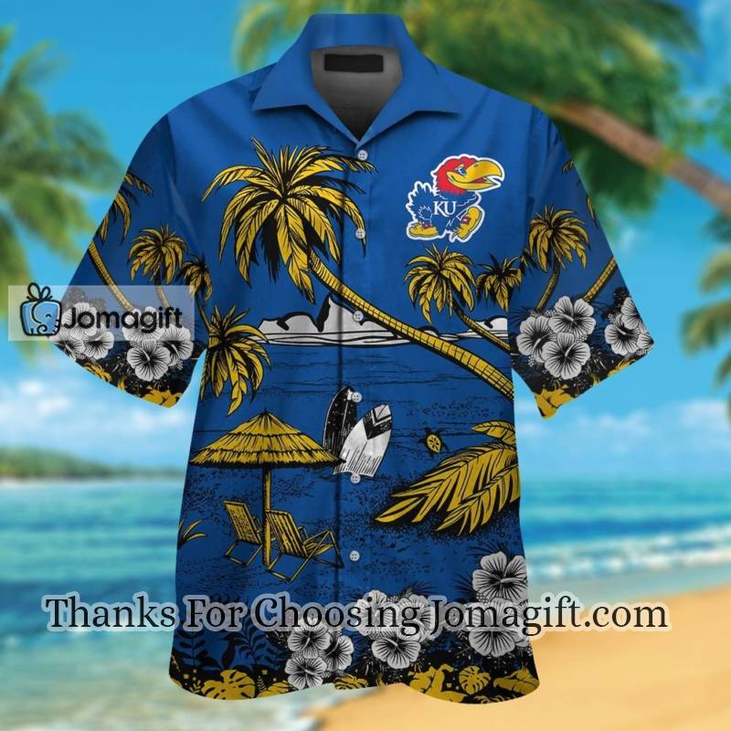 Awesome Kansas Jayhawks Hawaiian Shirt For Men And Women