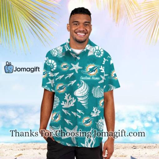 [Awesome] Miami Dolphins Personalized Hawaiian Shirt Gift