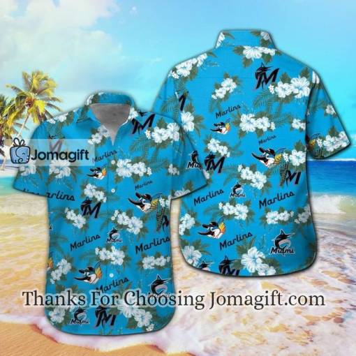 [Awesome] Miami Marlins Hawaiian Shirt Gift