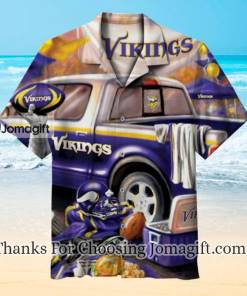 Awesome Minnesota Vikings Retro Hawaiian Shirt Gift
