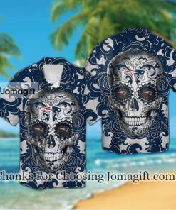 [Awesome] New England Patriots Sugarskull Hawaiian Shirt Gift