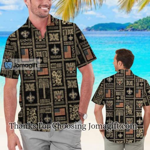 [Awesome] New Orleans Saints Tropical Aloha Hawaiian Shirt Gift
