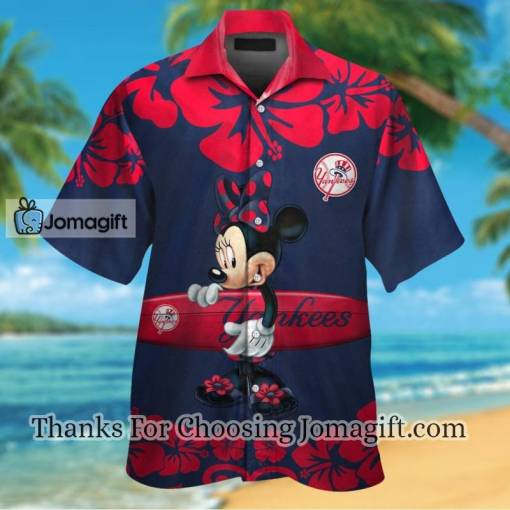 [Awesome] New York Yankees Minnie Mouse Hawaiian Shirt Gift
