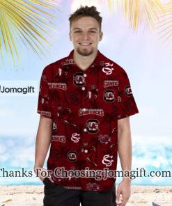 [Awesome] South Carolina Gamecocks Personalized Coconut Hawaiian Shirt Gift