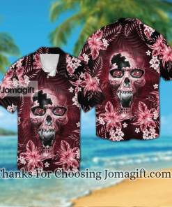 Awesome Tampa Bay Buccaneersskull Hawaiian Shirt Gift