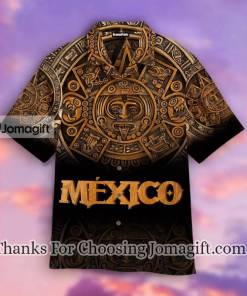 Aztec Mexico Hawaiian Shirt 1