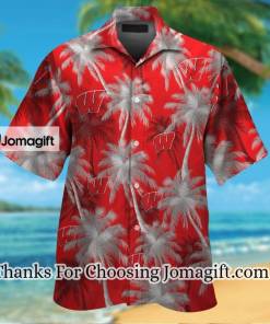 BEST SELLING Ncaa Wisconsin Badgers Hawaiian Shirt Gift 1
