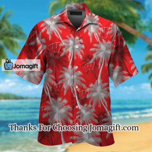 [BEST-SELLING] Ncaa Wisconsin Badgers Hawaiian Shirt  Gift