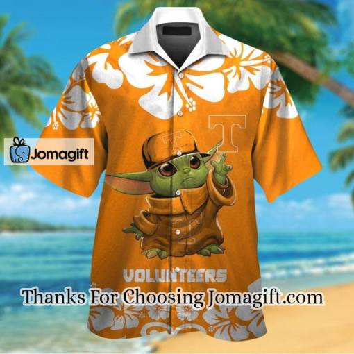[BEST-SELLING] Tennessee Volunteers Baby Yoda Hawaiian Shirt Gift