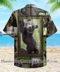 Baby Bear 3D Pictures Green Brown Hawaiian Shirt Summer 2