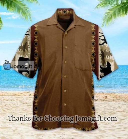 Bear And Moose Hawaiian Shirt