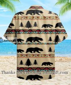 Bear Beige Hawaiian Shirt 2