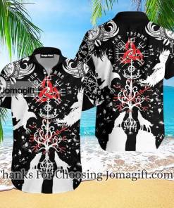 Beautiful Vikings Tattoo Hawaiian Shirt