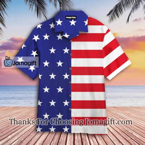 Best American Flag Hawaiian Shirt