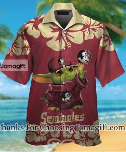 [Best-Selling] Florida State Seminoles Baby Yoda Hawaiian Shirt For Men And Women