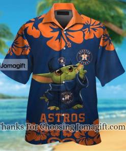 [Best-Selling] Houston Astros Baby Yoda Hawaiian Shirt For Men And Women