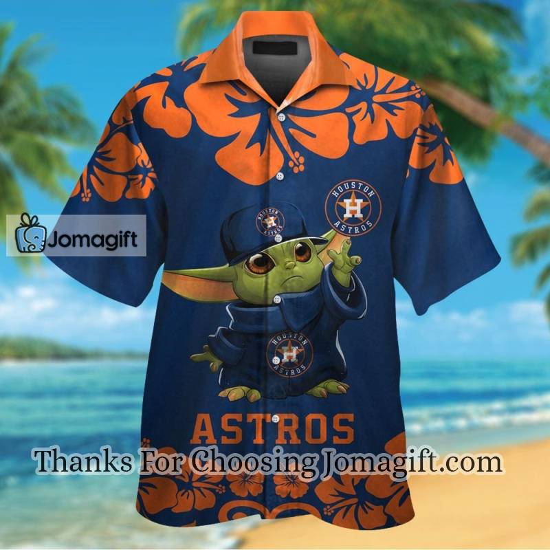 Best Selling Product] Astros Baby Yoda Short Clothes Houston Astros Gift  Hawaiian Shirt