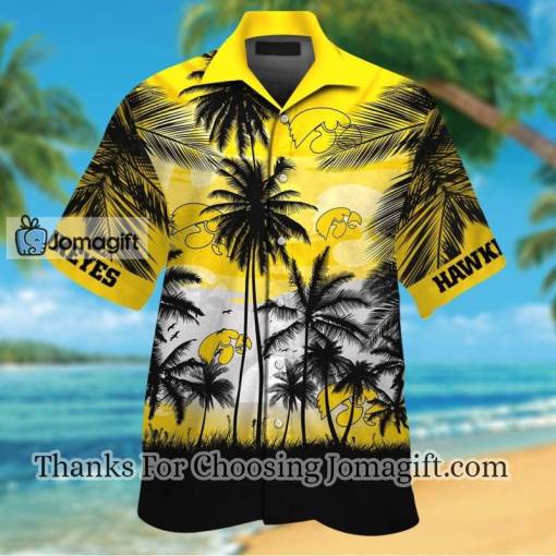 [Best-Selling] Iowa Hawkeyes Tropical Hawaiian Shirt For Men And Women