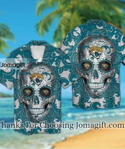 Best Selling Jacksonville Jaguars Sugarskull Hawaiian Shirt For Men And Women